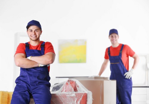 Local man with van service helping with a move in Kensington