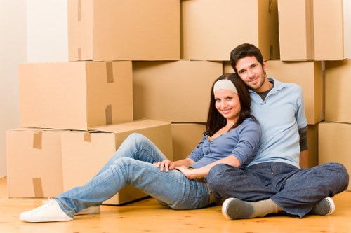 Local moving service navigating Kensington streets