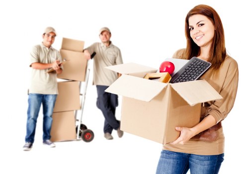 Free quote for Kensington removals with moving van and packed boxes