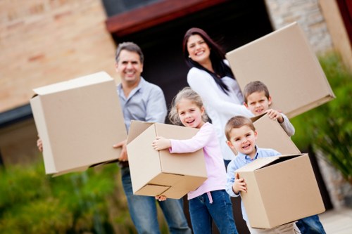 Office relocation materials prepared for a Kensington business move