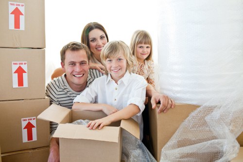 Packing and handling support for household removals