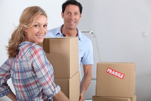 Customer booking and quotation discussion for a removals service