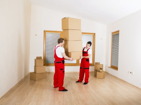 Commercial removals setup for a Kensington office relocation