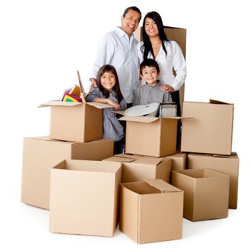 Local Kensington removal service preparing items for transport